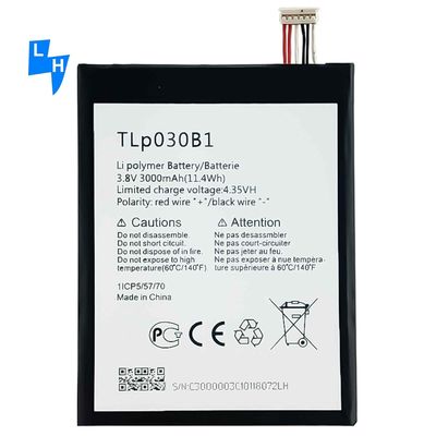 Batterie rechargeable de 3000 mAh TLp030B1 pour téléphone portable Alcatel OT-7045 7045Y
