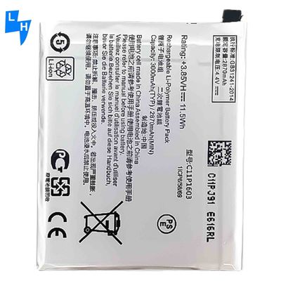 3000mAh C11P1603 Batterie de téléphone portable pour ASUS ZenFone 3 Deluxe 5.5 Z016D M630 ZS550KL ZS570KL