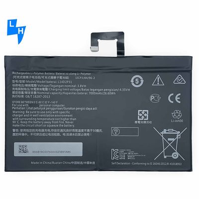 Codification de la batterie rechargeable 7000mAh L14D2P31 A7600-F Tab pour la batterie de la série Lenovo A10-30