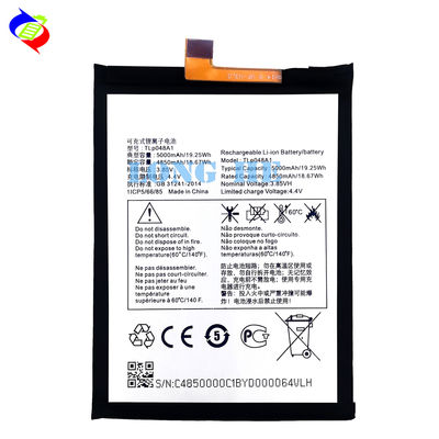 Production de piles de remplacement pour téléphone portable TLp048A1 à double IC protégé au lithium
