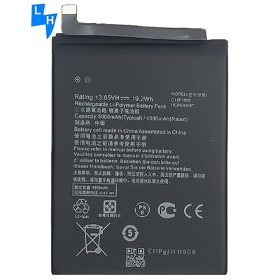 Batterie rechargeable à haute capacité pour ASUS ZenFone 6 2019 5000mAh C11P1806 ZS630KL