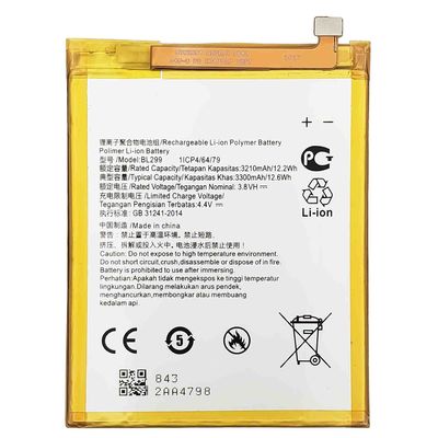 3300mAh BL299 L78071 Batterie de téléphone portable pour Lenovo Z5S OEM/ODM 500PCS