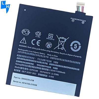 Batterie de 3000 mAh B2PS5100 X9 ONE X9 pour HTC Desire 10 Pro Choix de remplacement parfait