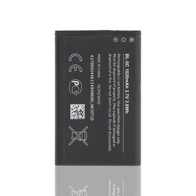 Batterie compatible pour le Nokia BL-5C C2-01 1020mAh 2700 2610 3100 3120 3650 5130 6030