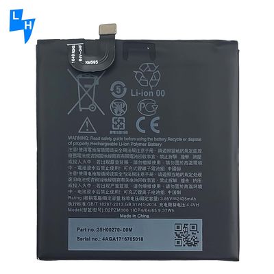 Double protection IC B2PZM100 U-2U 2435mAh batterie rechargeable pour le téléphone portable HTC U Play