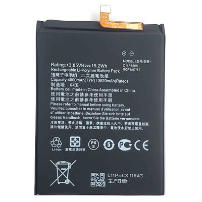 4000mAh C11P1805 X01AD ZB632KL ZB633KL Batterie de téléphone portable pour ASUS Zen Fone MAX M2