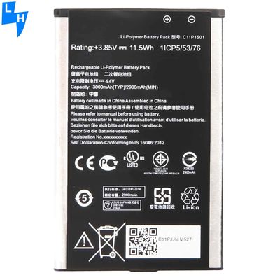 B11P1501 3000mAh 3.85V batterie pour ASUS Zenfone 2 Laser Selfie ZE600KL Z00MD Z00LD ZE550KL ZE551KL