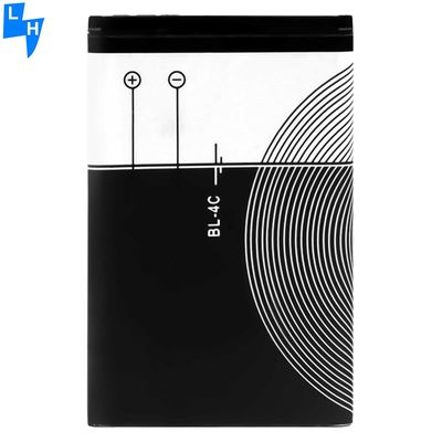 3.7V 900mah Cellule Li-ion BL-4C Batterie de téléphone portable rechargeable pour MOQ/ODM/OEM 500 PCS