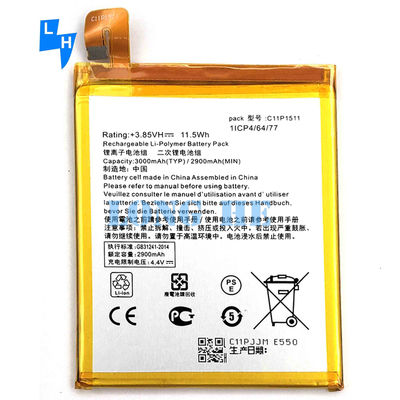 AAA C11P1511 3000mAh 4.4V batterie de téléphone portable pour ASUS Zenfone3 ZE552KL Z012DA Z012DE