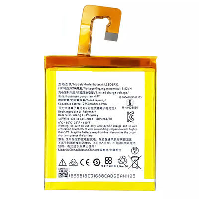 Batterie de téléphone portable blanche à prix abordable L18D1P31 pour Lenovo TAB E7 TB-7104X en blanc