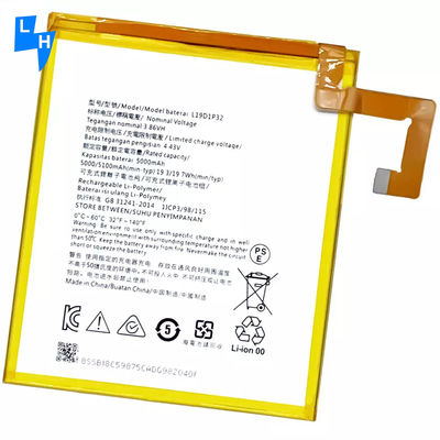 Batterie rechargeable à polisseur au lithium-ion d'origine pour Lenovo Tab m10 Plus Codage L19D1P32