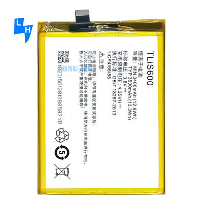 3.85V 3200mAh Batterie pour alcatel TLis600 alcatel 7054 3N / 3S M3G Double IC Protection rechargeable