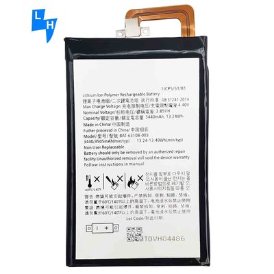 Stock OEM/ODM/MOQ 500PCS BAT-63108-003 Keyone BBB100 Batterie de téléphone portable pour appareil BlackBerry Mercury