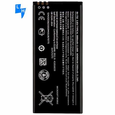 500 PCS MOQ BV-T5E batterie rechargeable de 4,4 V à 3000 mAh pour le Nok Lumia 950 RM-1106 RM-1104 RM-110