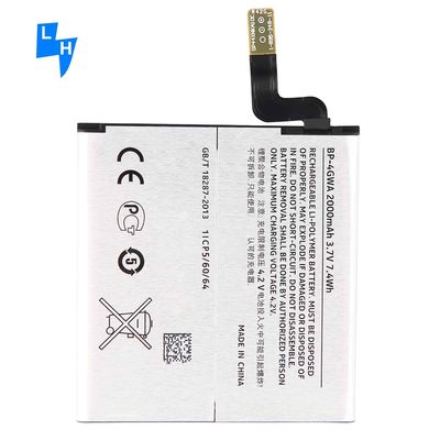 BP-4GWA 3.8V 2550mAh Batterie pour Nokia Lumia 625 625H 720 720T RM-885 Remplacement