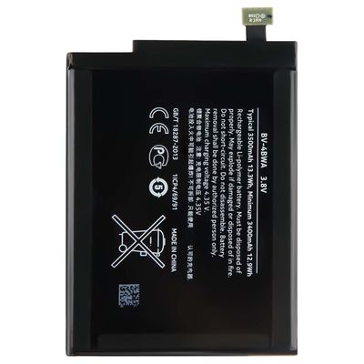 Batterie rechargeable BV-4BWA Batterie de téléphone portable pour Nokia Lumia 1320 3500mAh