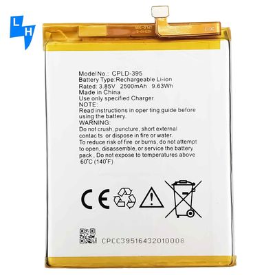 2500 mAh CPLD-395 batterie pour le Coolpad Fengshang Pro 2 double carte SIM TD-LT Torino R108 Y91-921 Y91-U00 Max Lite