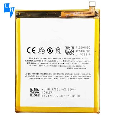 3000mAh BA712 batterie pour MeiZu M6s Meilan S6 Mblu S6 M712Q/M/C M712H et longue durée