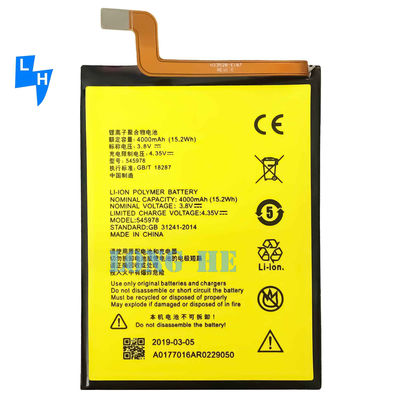 Batterie de téléphone portable haute capacité 4000mAh pour ZTE Blade A601 545978