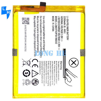 ZTE Blade D6 V6 X7 batterie polymère au lithium-ion Li3822T43P3h786032 2200mAh 3,8V remplacement