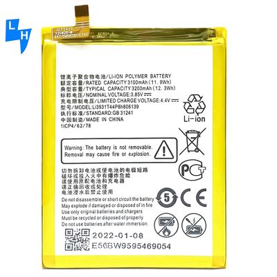 500 pièces OEM/ODM Black Li3931T44P8h806139 batterie pour le ZTE Blade A7 A7 Vita V10 V10 Vita