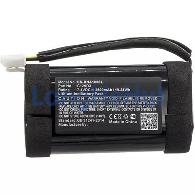 Batterie de remplacement personnalisée pour Bang Olufsen BeoPlay A1 7.4V 2600mAh Li-polymère