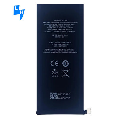 Batterie de téléphone portable Meizu PRO 7 PLUS en noir avec A et haute compatibilité