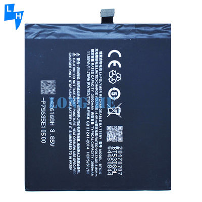 Batterie haute capacité pour MEIZU Pro 6s 3.85V 3060mAh BT53S rechargeable
