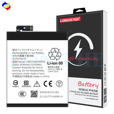 Batterie rechargeable pour téléphone portable 3130mAh Capacité UBATIA303AFN2 pour Sharp Zero 2
