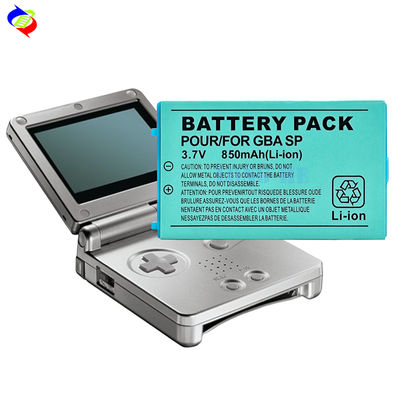 GBA SP 850mAh batterie mobile pour Nintendo Switch Gameboy avancée rechargeable Li-ion