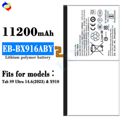 Batterie de tablette EB-BX916ABY pour Tab s9 Ultra 14.6 2023 X910 nouvelle batterie originale