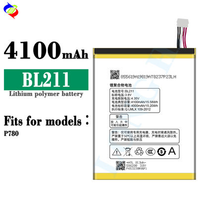 4100mAh BL211 Batterie de téléphone portable Pour le Lenovo P780