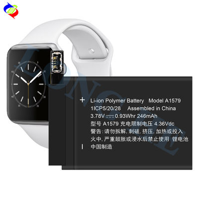 Remplacement de la Smart Watch S1 42 mm A1579 Batterie A1579 Batterie Pour Apple Watch série 1 A1803 batterie
