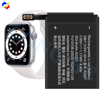 Batterie de montre de haute qualité A2327 pour la série iWatch 6 44mm 3,85V 303,8mAh
