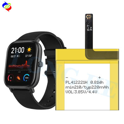 3.85V 220mAh batterie au lithium polymère PL412221H pour Huawei Smart Watch HUAWEI GTS A1914 A1913 fournisseur de batterie de montre