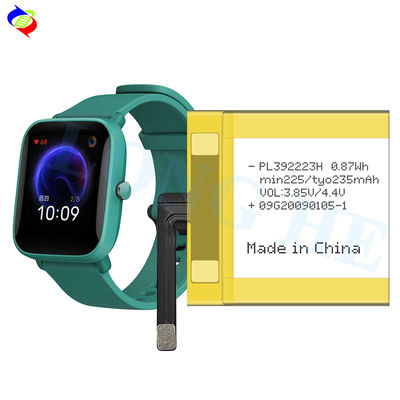 Batterie PL392223H de 235 mAh Pour Huawei HUAMI Amazfit POP A2009 batterie de montre intelligente