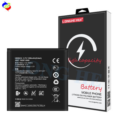 1350mAh HB5N1H msds batterie mobile au lithium-ion pour le huawei Y330 G330 Y220 Y320 G300