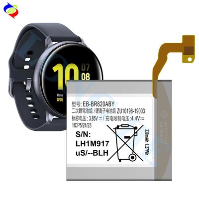 Pour la batterie de remplacement d'origine Samsung EB-BR820ABY pour la batterie de montre Samsung Galaxy Watch Active 2 SM-R825F 44 mm
