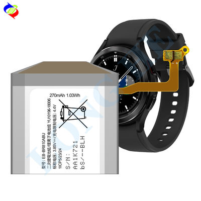 3.85v 270mAh EB-BR810ABU Batterie pour Samsung Galaxy Gear S4 mini Watch Batteries de remplacement de 42 mm