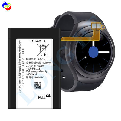 Batterie pour le Samsung Gear S2 3G Version R730 SM-R600 SM-R7320 SM-R7300 SM-R7200 EB-BR730ABE 300mAh