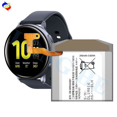 Batterie EB-BR830ABY pour Samsung Galaxy Watch Active2 40mm SM-R830 247mAh Autentique batterie de remplacement
